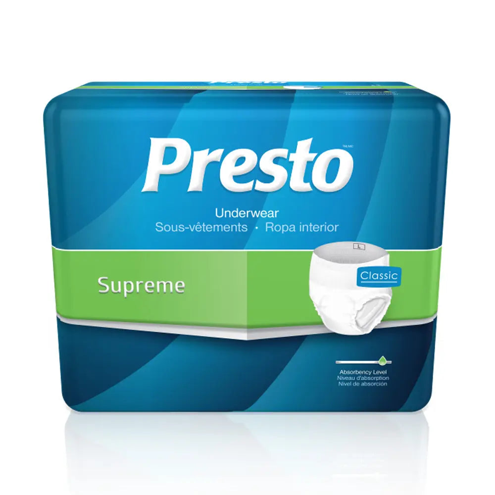 Presto Maximum Absorbency Underwear, Small 25