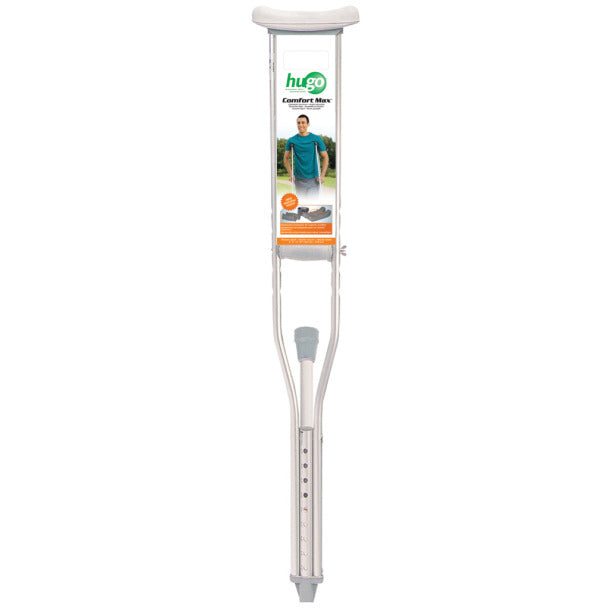 Drive Medical Hugo Comfort Max Aluminum Crutches – Lightweight, Ergonomic, Adjustable