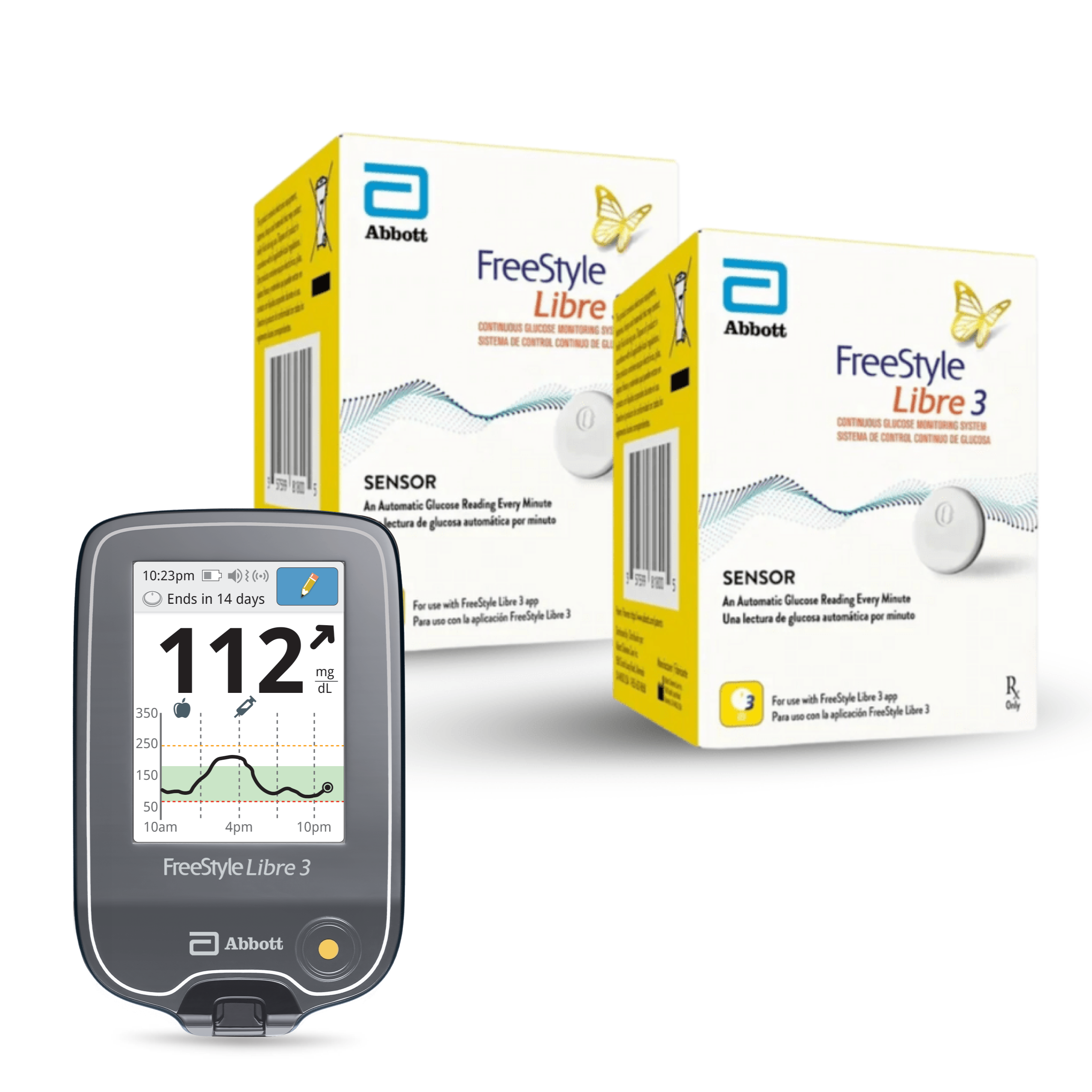 FreeStyle Libre 3 Bundle Kit 2 Sensors + 1 Reader