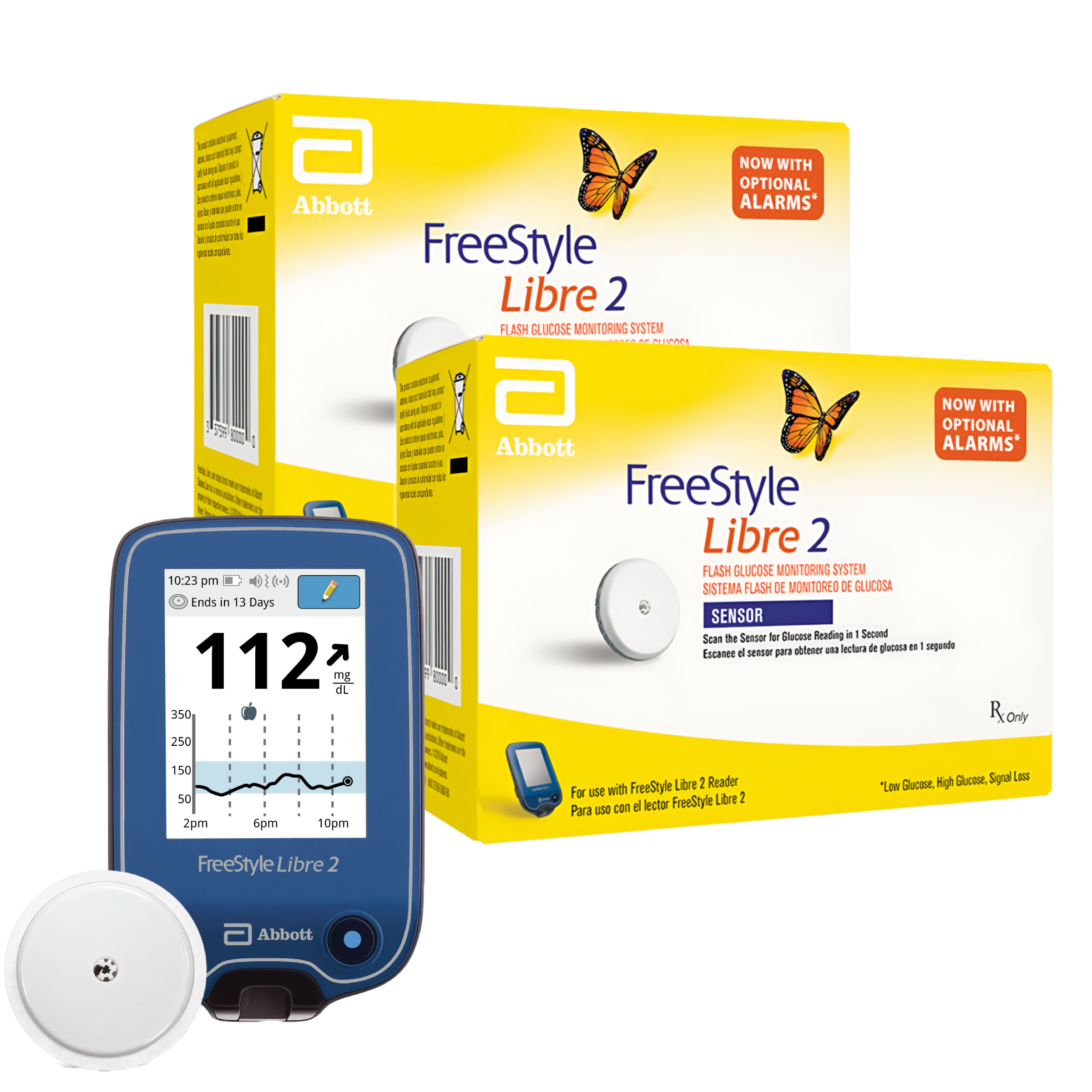 FreeStyle Libre 2 Bundle Kit 2 Sensors + 1 Reader