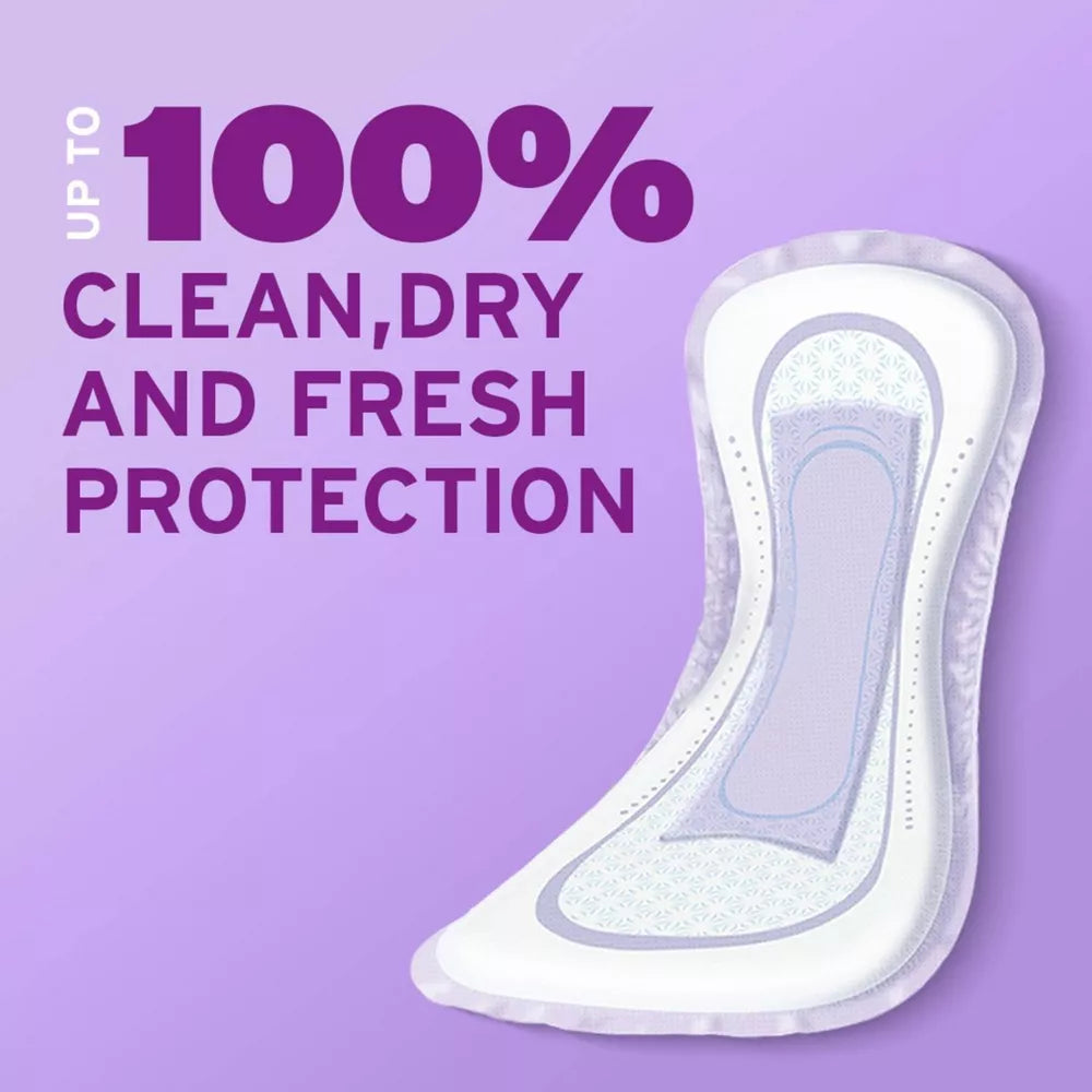 Poise Extra Coverage Pad, Fresh Protection, Long – Most Absorbent Pad for Bladder Leaks