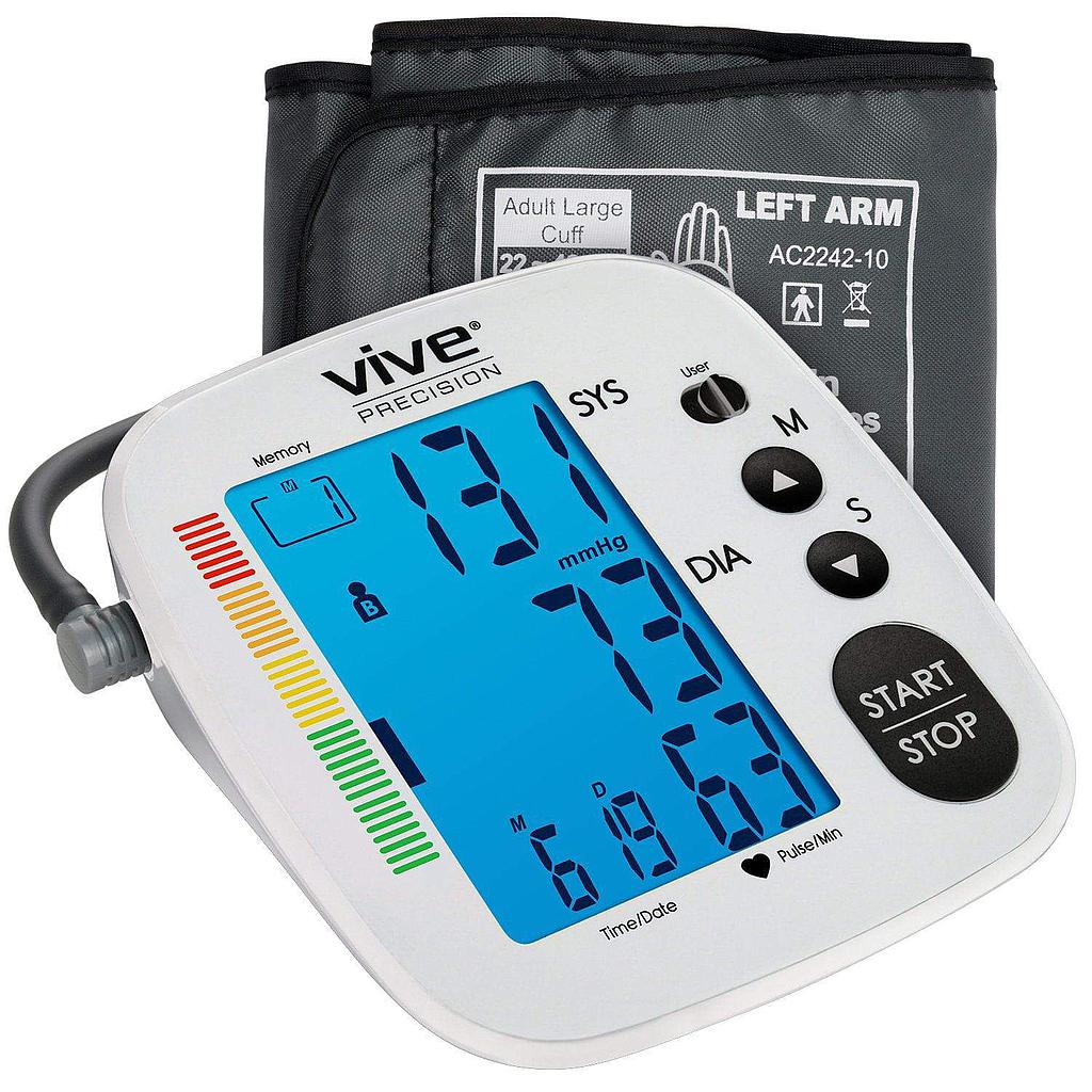 Vive Health Blood Pressure Monitor – Accurate, Portable, with Two-User Memory