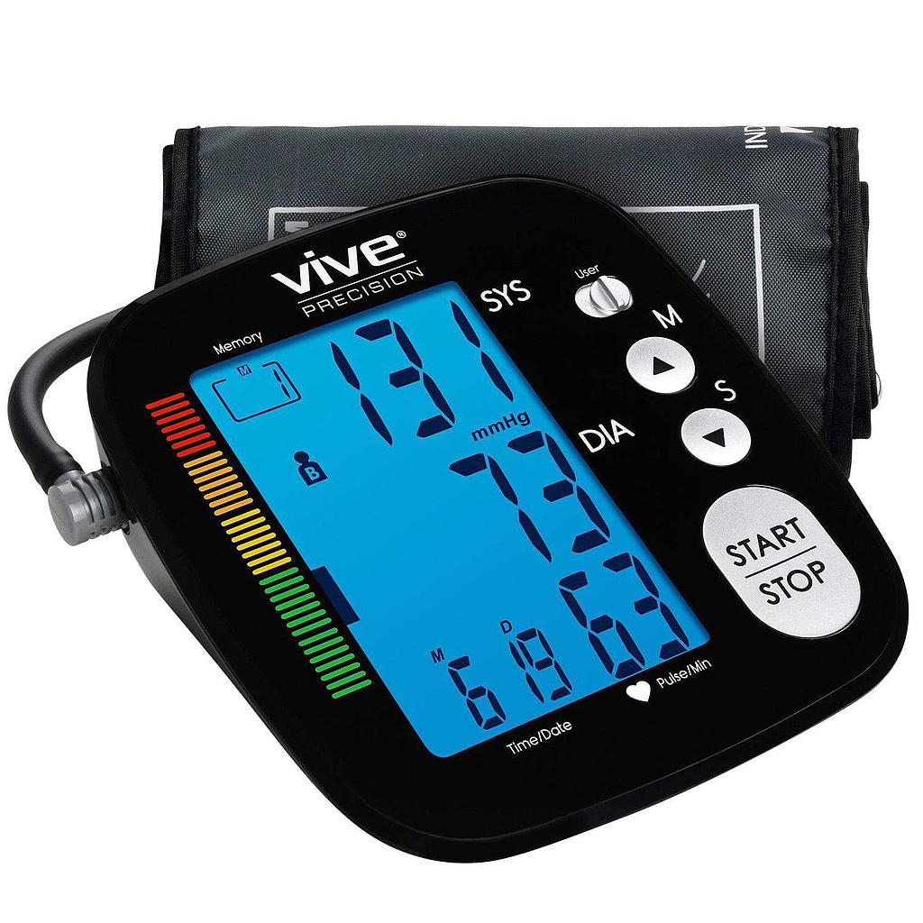 Vive Health Blood Pressure Monitor – Accurate, Portable, with Two-User Memory