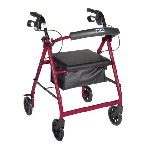 Drive 4-Wheel Rollator Walker